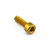 Aluminium Socket Cap Bolt M5x(0.80mm)x16mm Gold