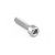 Aluminium Socket Cap Bolt M5x(0.80mm)x20mm Silver