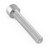 Aluminium Socket Cap Bolt M5x(0.80mm)x30mm Silver