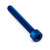 Aluminium Socket Cap Bolt M5x(0.80mm)x40mm Blue