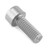 Aluminium Socket Cap Bolt M6x(1.00mm)x16mm Silver