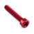 Aluminium Socket Cap Bolt M6x(1.00mm)x40mm Red