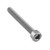 Aluminium Socket Cap Bolt M6x(1.00mm)x50mm Silver