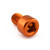 Aluminium Socket Cap Bolt M8x(1.25mm)x12mm Orange