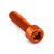 Aluminium Socket Cap Bolt M8x(1.25mm)x30mm Orange