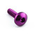Aluminium Self Tapping Screw 5mm x 16mm Purple