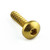 Aluminium Self Tapping Screw 5mm x 20mm Gold