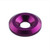 Aluminium Countersunk Washer M6 (22mm O/D) Purple