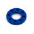 Aluminium Drilled Washer M8 (16mm O/D) Blue