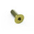 Titanium Countersunk Bolt M5x(0.80mm)x15mm Gold