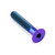 Titanium Countersunk Bolt M8x(1.25mm)x45mm Purple Haze
