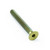 Titanium Countersunk Bolt M5x(0.80mm)x40mm Full Thread Gold