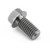 Titanium Flanged Hex Head Bolt M10x(1.50mm)x20mm