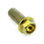 Titanium Flanged Hex Head Bolt M10x(1.25mm)x25mm Gold