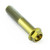 Titanium Flanged Hex Head Bolt M12x(1.25mm)x60mm Gold