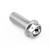 Aluminium Flanged Hex Head Bolt M10x(1.25mm)x25mm Race Spec Etched Silver
