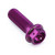 Aluminium Flanged Hex Head Bolt M10x(1.25mm)x30mm Race Spec Etched Purple
