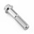 Aluminium Flanged Hex Head Bolt M10x(1.25mm)x45mm Race Spec Etched Silver