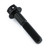 Aluminium Flanged Hex Head Bolt M6x(1.00mm)x30mm Race Spec Etched Black