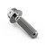 Titanium Flanged Hex Head Bolt M6x(1.00mm)x22mm Race Spec