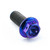 Titanium Flanged Hex Head Bolt M8x(1.25mm)x20mm Race Spec Purple Haze