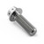Titanium Flanged Hex Head Bolt M8x(1.25mm)x25mm Race Spec