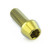Titanium Socket Cap Bolt M10x(1.50mm)x25mm Gold