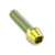 Titanium Socket Cap Bolt M10x(1.50mm)x35mm Gold