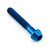 Titanium Socket Cap Bolt M4x(0.70mm)x25mm Blue