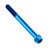 Titanium Socket Cap Bolt M6x(1.00mm)x65mm Blue