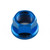 Titanium Flanged Nut M12x(1.50mm) Blue