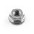 Titanium Flanged Nut M3x(0.50mm)
