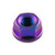Titanium Flanged Nut M5x(0.80mm) Purple Haze