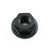 Titanium Flanged Nut M6x(1.00mm) Left Hand Thread Black