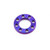 Titanium Drilled Washer M5 (10mm O/D) Purple Haze