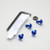 Aluminium Screen Kit 4 Bolts Blue