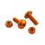 Aluminium Number Plate Kit Orange