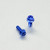 Aluminium Reservoir Mount Bolt Kit Front Brake Blue