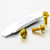 Aluminium Reservoir Mount Bolt Kit Rear Brake Gold