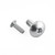 Aluminium Reservoir Mount Bolt Kit Rear Brake Silver
