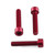 Aluminium Reservoir Mount Bolt Kit Rear Brake Red