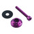 Aluminium Fuel Tank Mount Bolt Kit Purple