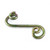 Zinc Coated Steel Rivet On S-Clip For Quick Release Race Fairings M29.5 x 10.8 x 5.7