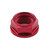 Aluminium Nylock Nut M20 x (1.50mm) Red