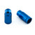 Titanium Dust Cap To Fit Presta Valves Pack x2 Blue