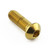 Stainless Steel Disc Bolt To Fit BMW M6x17mm Gold