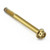 Stainless Steel Flanged Hex Head Bolt M6x(1.00mm)x60mm Race Spec Gold