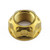 Stainless Steel Axle Nut M18x(1.50mm) Front Wheel Gold