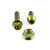 Titanium Reservoir Mount Bolt Kit Clutch Gold