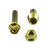 Titanium Reservoir Mount Bolt Kit Front Brake Gold
